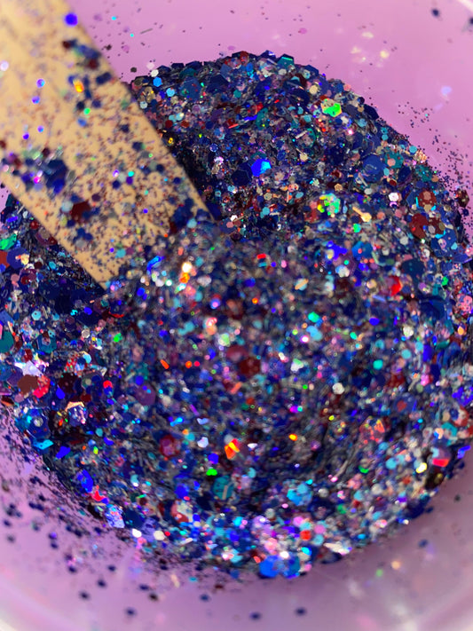 Sapphire Glitter Mix