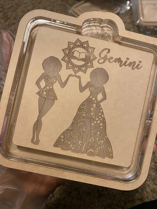 Gemini Zodiac Coaster