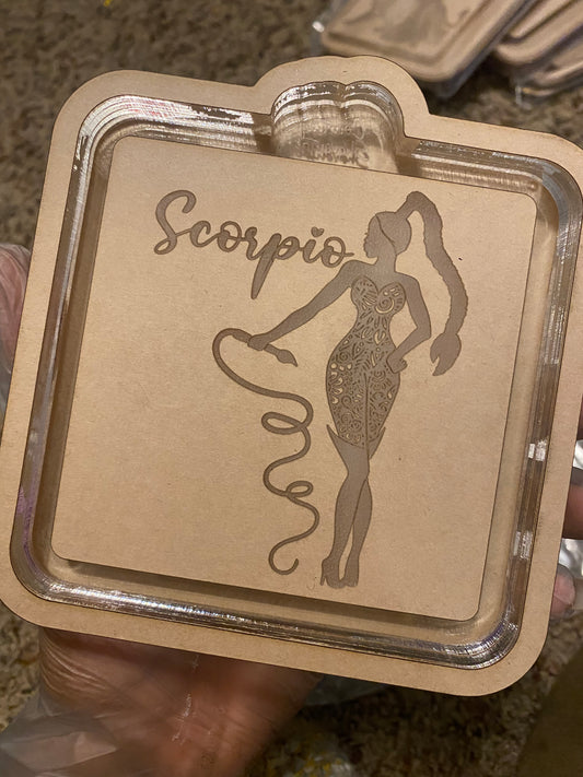Scorpio Zodiac Coaster