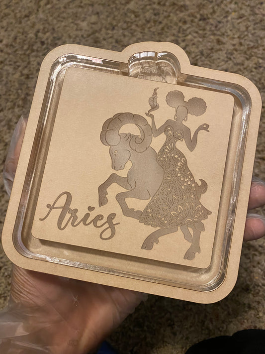 Aries Zodiac Coaster