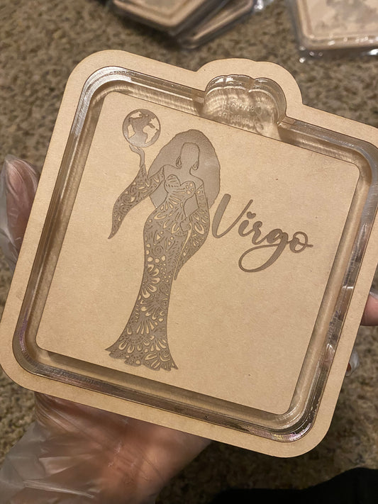 Virgo Zodiac Coaster